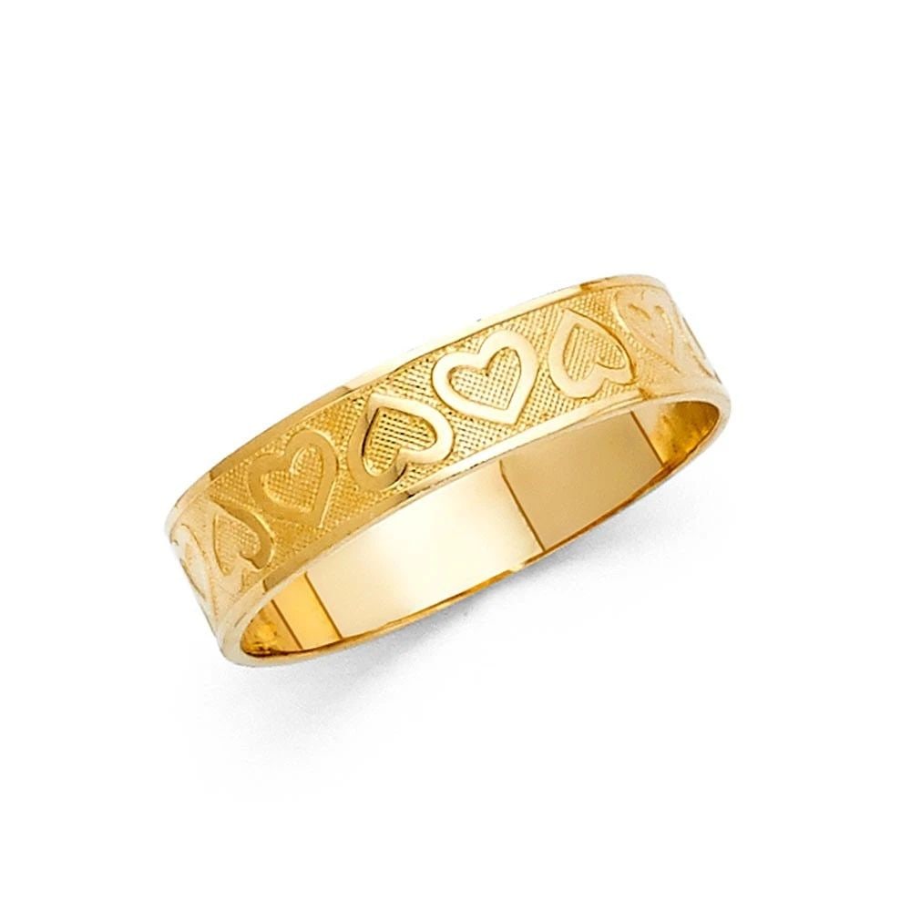NEW 14K YELLOW GOLD FANCY RING (1 of 2)