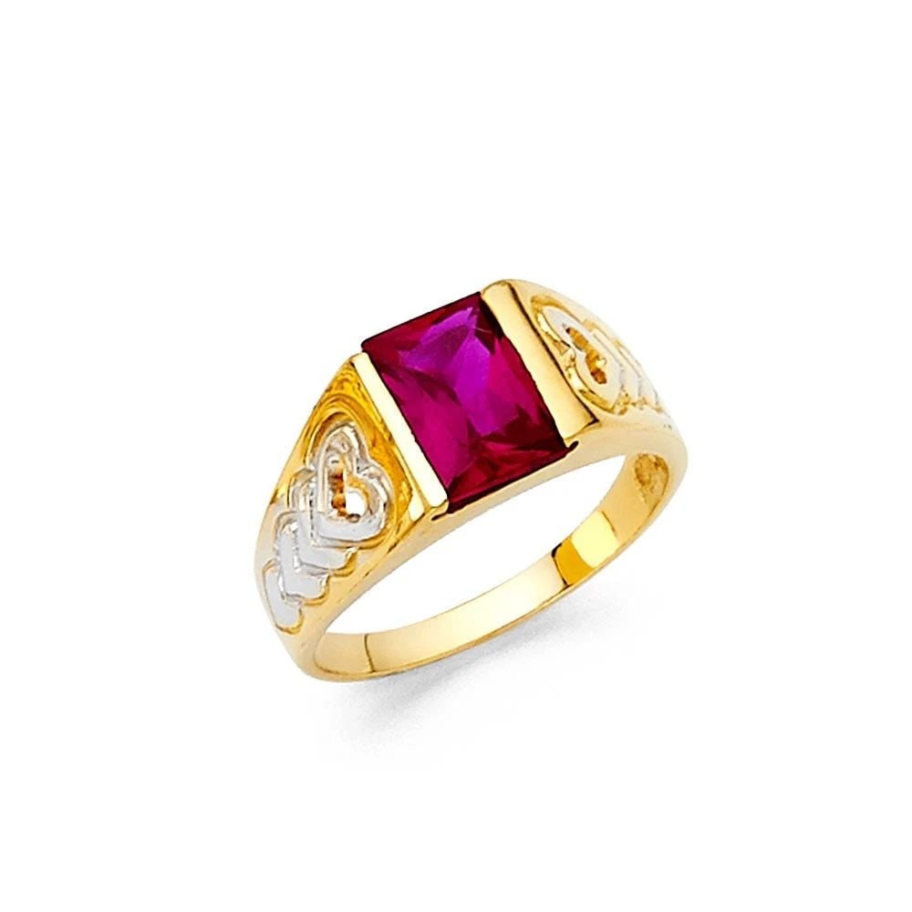 NEW 14K YELLOW GOLD KIDS RING: NEW 14K YELLOW GOLD KIDS RING KIDS RING NEW 14K YELLOW GOLD WIDTH: 7 mm Apx. WEIGHT: 2.2g