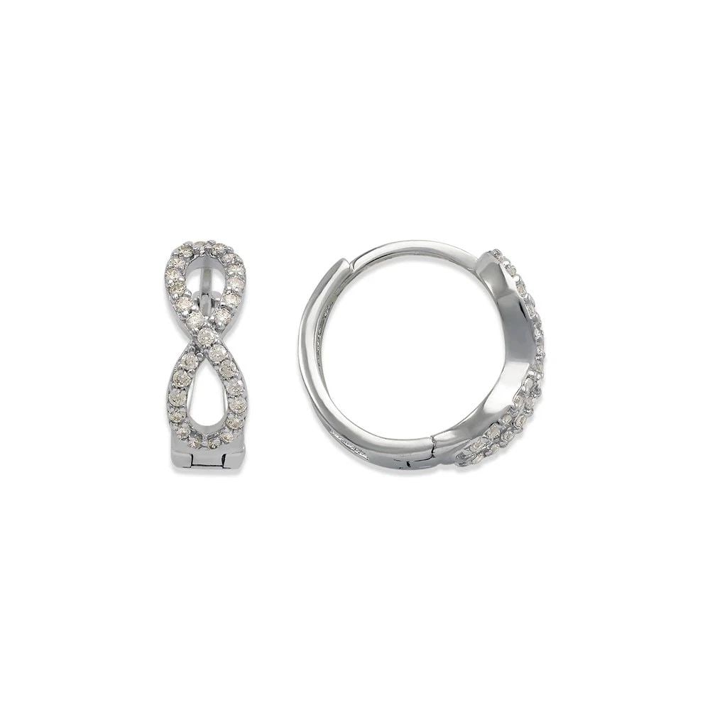 NEW 14K WHITE GOLD HUGGIE EARRINGS: NEW 14K WHITE GOLD HUGGIE EARRINGS HUGGIE EARRINGS NEW 14K WHITE GOLD Width: Approx. 5x14mm Apx WEIGHT: 2.2g