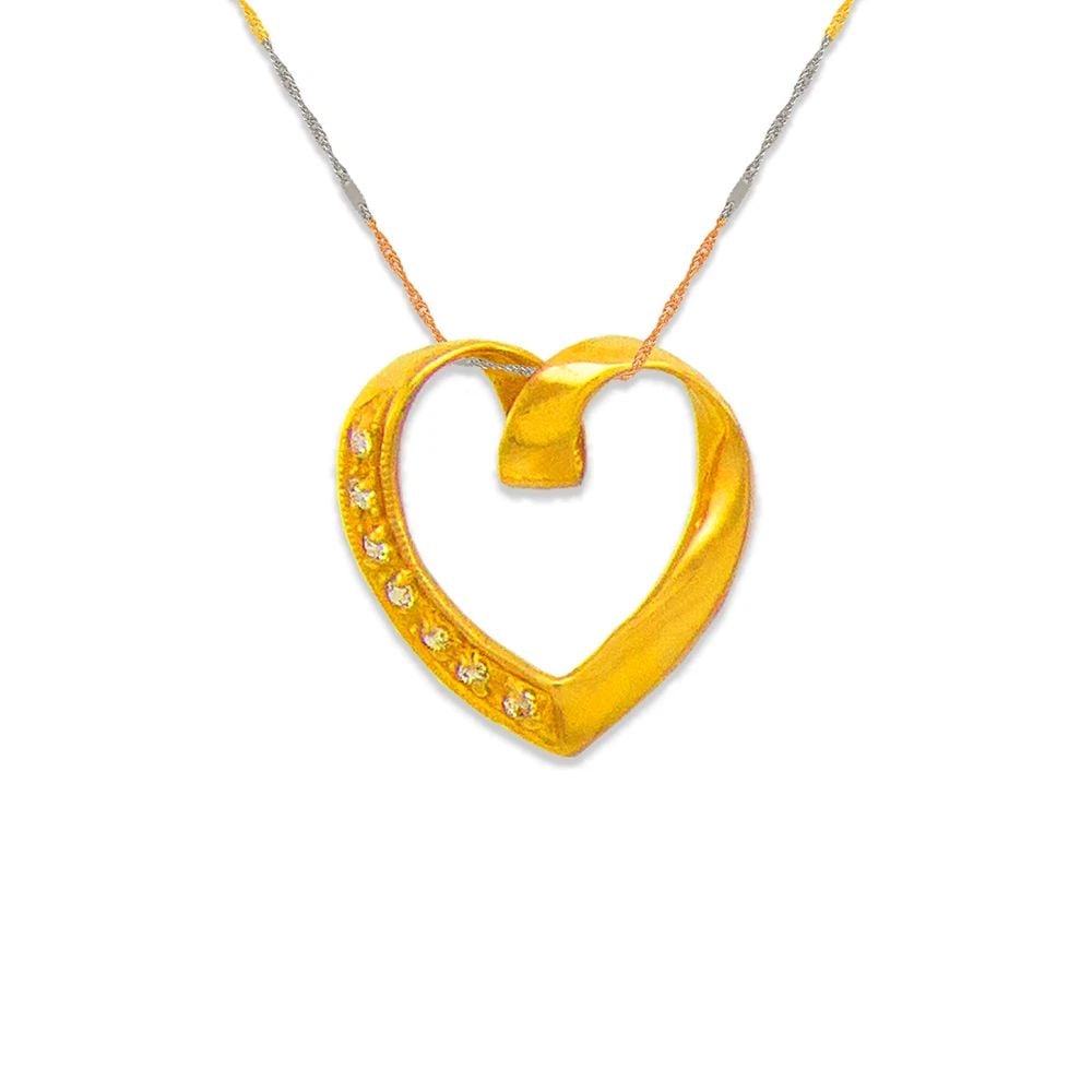 NEW 14K YELLOW GOLD 20MM HEART PENDANT: NEW 14K YELLOW GOLD 20MM HEART PENDANT 20MM HEART PENDANT NEW 14K YELLOW GOLD Apx. WIDTH: 19x20mm Apx WEIGHT: 2.2g