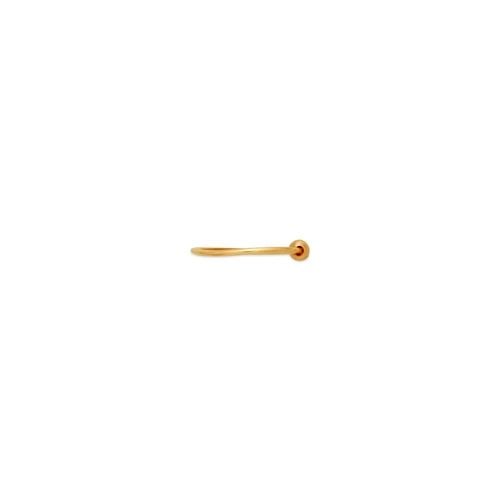 NEW 14K YELLOW GOLD RING CUFF EARRING (1 of 2)