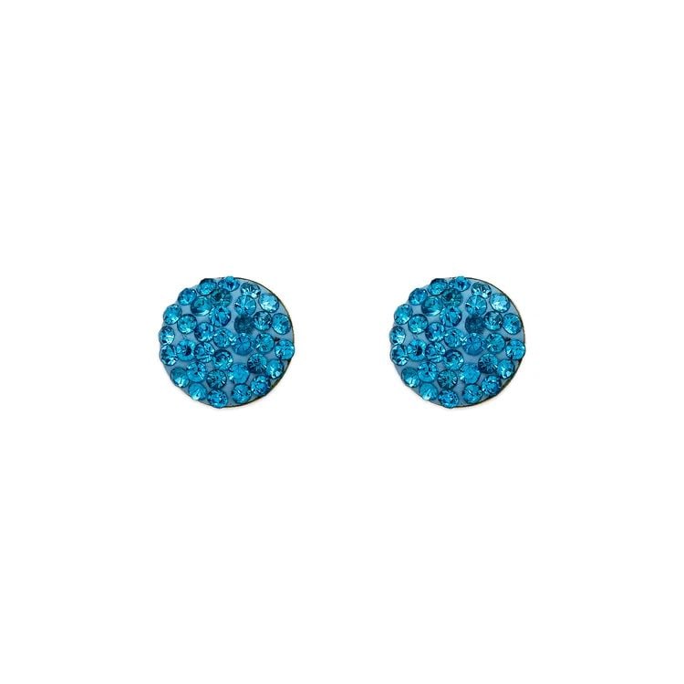 NEW 14K YELLOW GOLD BLUE FLAT BALL ENAMEL STUD EARRINGS 8MM: NEW 14K YELLOW GOLD BLUE FLAT BALL ENAMEL STUD EARRINGS 8MM BLUE FLAT BALL ENAMEL STUD EARRINGS 8MM NEW 14K YELLOW GOLD Width: Approx. 8mm Apx WEIGHT: 2g