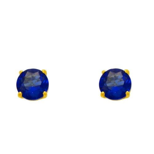 NEW 14K YELLOW GOLD DARK BLUE SAPPHIRE BIRTHSTONE SCREWBACK STUD EARRINGS: NEW 14K YELLOW GOLD DARK BLUE SAPPHIRE BIRTHSTONE SCREWBACK STUD EARRINGS DARK BLUE SAPPHIRE BIRTHSTONE SCREWBACK STUD EARRINGS NEW 14K YELLOW GOLD Width: Approx. 4mm Apx WEIGHT: 2g