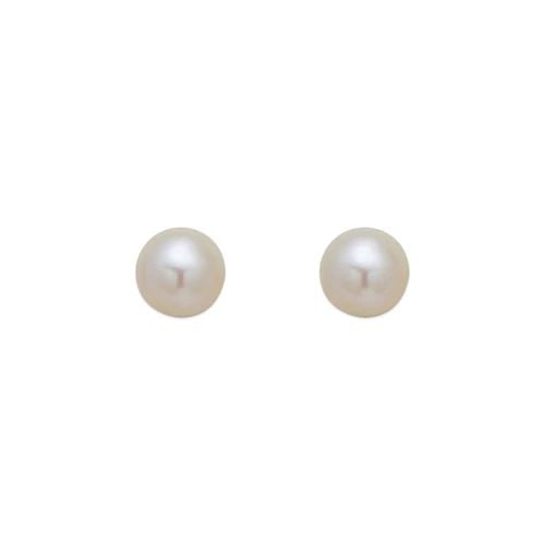 NEW 14K YELLOW GOLD 6MM PEARL STUD EARRINGS: NEW 14K YELLOW GOLD 6MM PEARL STUD EARRINGS 6MM PEARL STUD EARRINGS NEW 14K YELLOW GOLD Width: Approx. 6mm AVERAGE Apx WEIGHT: 2g