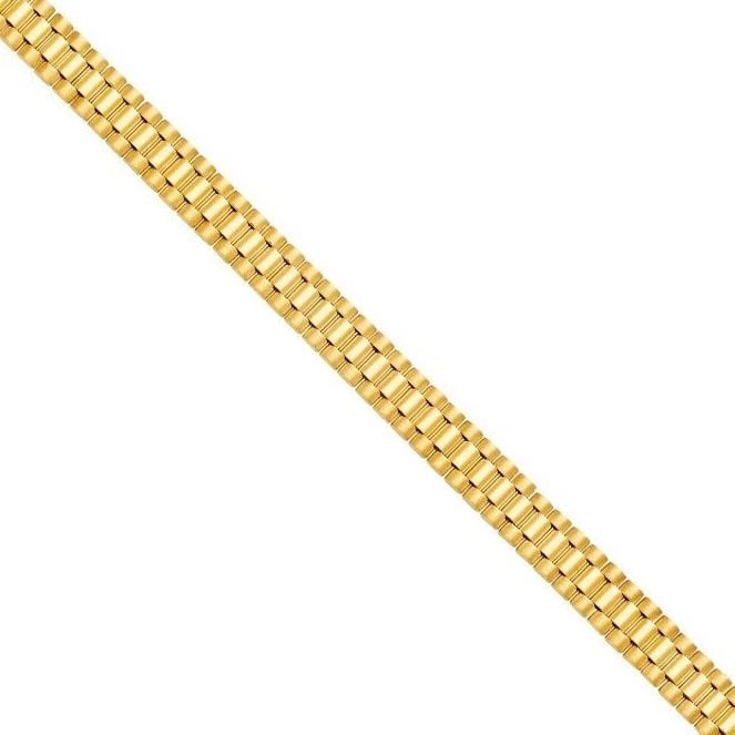 NEW 14K YELLOW GOLD FANCY LINK TYPE BRACELET: NEW 14K YELLOW GOLD FANCY TYPE BRACELET FANCY ROLEX TYPE BRACELET NEW 14K YELLOW GOLD LENGTH - 8.25in Apx WEIGHT - 27.6g