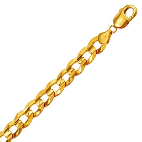 NEW 14K YELLOW GOLD CURB ULTRA LIGHT BRACELET: NEW 14K YELLOW GOLD CURB ULTRA LIGHT BRACELET CURB ULTRA LIGHT BRACELET NEW 14K YELLOW GOLD LENGTH: 8" 8.5" inch AVERAGE Apx WEIGHT: 20.5g