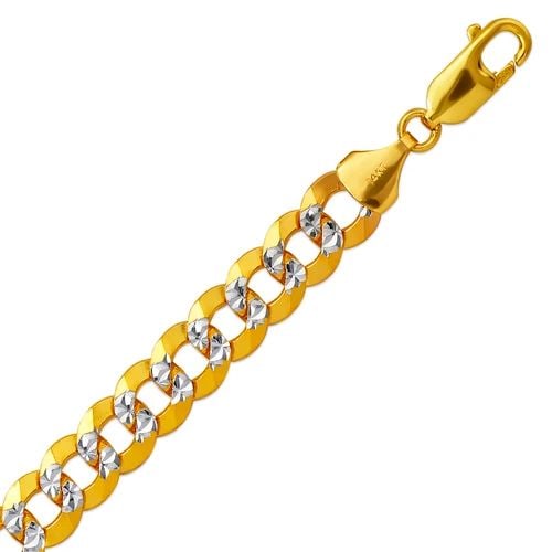 NEW 14K WHITE PAVE GOLD CURB LIGHT PAVE BRACELET: NEW 14K WHITE PAVE GOLD CURB LIGHT PAVE BRACELET CURB LIGHT PAVE BRACELET NEW 14K WHITE PAVE GOLD LENGTH: 8" 8.5" inch AVERAGE Apx WEIGHT: 12.8g