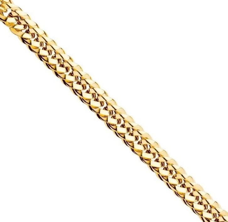 NEW 14K YELLOW GOLD FANCY HOLLOW BRACELET (1 of 2)