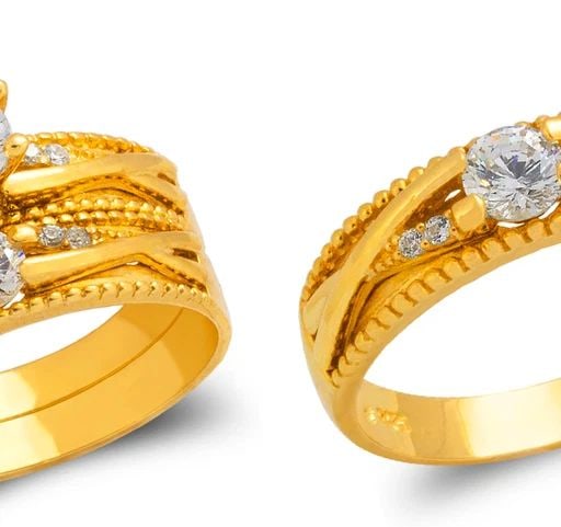 NEW 14K YELLOW GOLD WEDDING TRIO RING SET: NEW 14K YELLOW GOLD WEDDING TRIO RING SET WEDDING TRIO RING SET NEW 14K YELLOW GOLD Apx. SIZE: 6mm Apx. WEIGHT: 9.0g