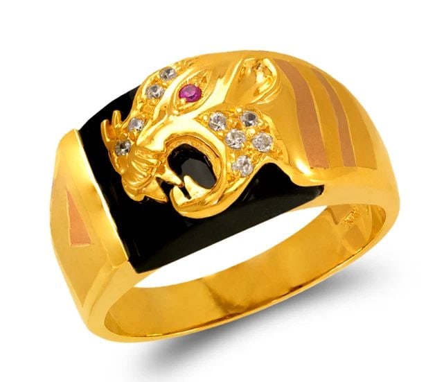 NEW 14K TWO TONE GOLD MEN'S FANCY RING: NEW 14K TWO TONE GOLD MEN'S FANCY RING MEN'S FANCY RING NEW 14K TWO TONE GOLD Apx. WIDTH: 11mm Apx. WEIGHT: 8.9g