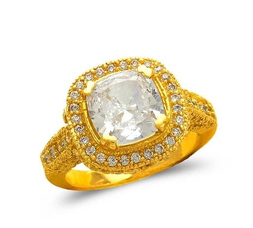 NEW 14K YELLOW GOLD LADIES FASHION SOLITAIRE RING: NEW 14K YELLOW GOLD LADIES FASHION SOLITAIRE RING LADIES FASHION SOLITAIRE RING NEW 14K YELLOW GOLD Apx. SIZE: 14mm Apx. WEIGHT: 8.6g