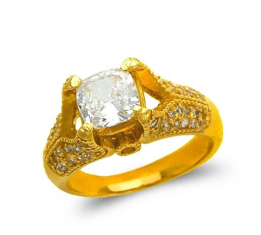 NEW 14K YELLOW GOLD LADIES FASHION SOLITAIRE RING: NEW 14K YELLOW GOLD LADIES FASHION SOLITAIRE RING LADIES FASHION SOLITAIRE RING NEW 14K YELLOW GOLD Apx. SIZE: 10mm Apx. WEIGHT: 7.2g