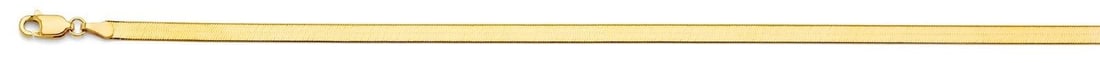 NEW 14K YELLOW GOLD 3.5MM FLEX HERRINGBONE CHAIN: 14K YELLOW GOLD 3.5MM FLEX HERRINGBONE CHAIN 3.5MM FLEX HERRINGBONE CHAIN NEW 14K YELLOW GOLD WIDTH: 3.5mm AVERAGE Apx WEIGHT: 6.1g
