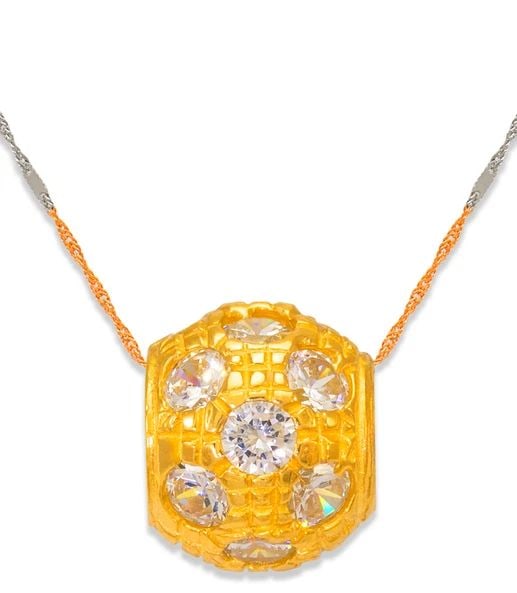 NEW 14K YELLOW GOLD 8MM BALL PENDANT: NEW 14K YELLOW GOLD 8MM BALL PENDANT 8MM BALL PENDANT NEW 14K YELLOW GOLD Apx. WIDTH: 6x8mm Apx WEIGHT: 0.9g
