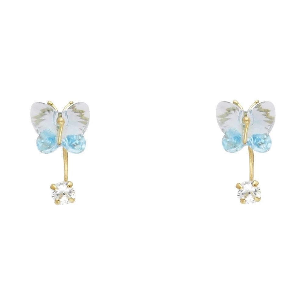 NEW 14K YELLOW GOLD STUD EARRINGS: NEW 14K YELLOW GOLD STUD EARRINGS STUD EARRINGS NEW 14K YELLOW GOLD