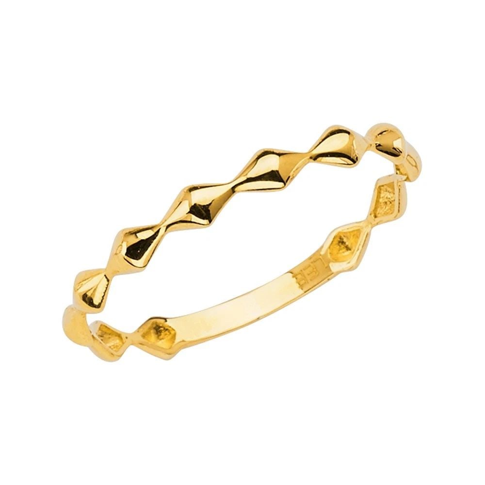 NEW 14K YELLOW GOLD STACKBLE BAND - SIZE 5-6: NEW 14K YELLOW GOLD STACKBLE BAND STACKBLE BAND NEW 14K YELLOW GOLD WIDTH : WEIGHT : 0.8g