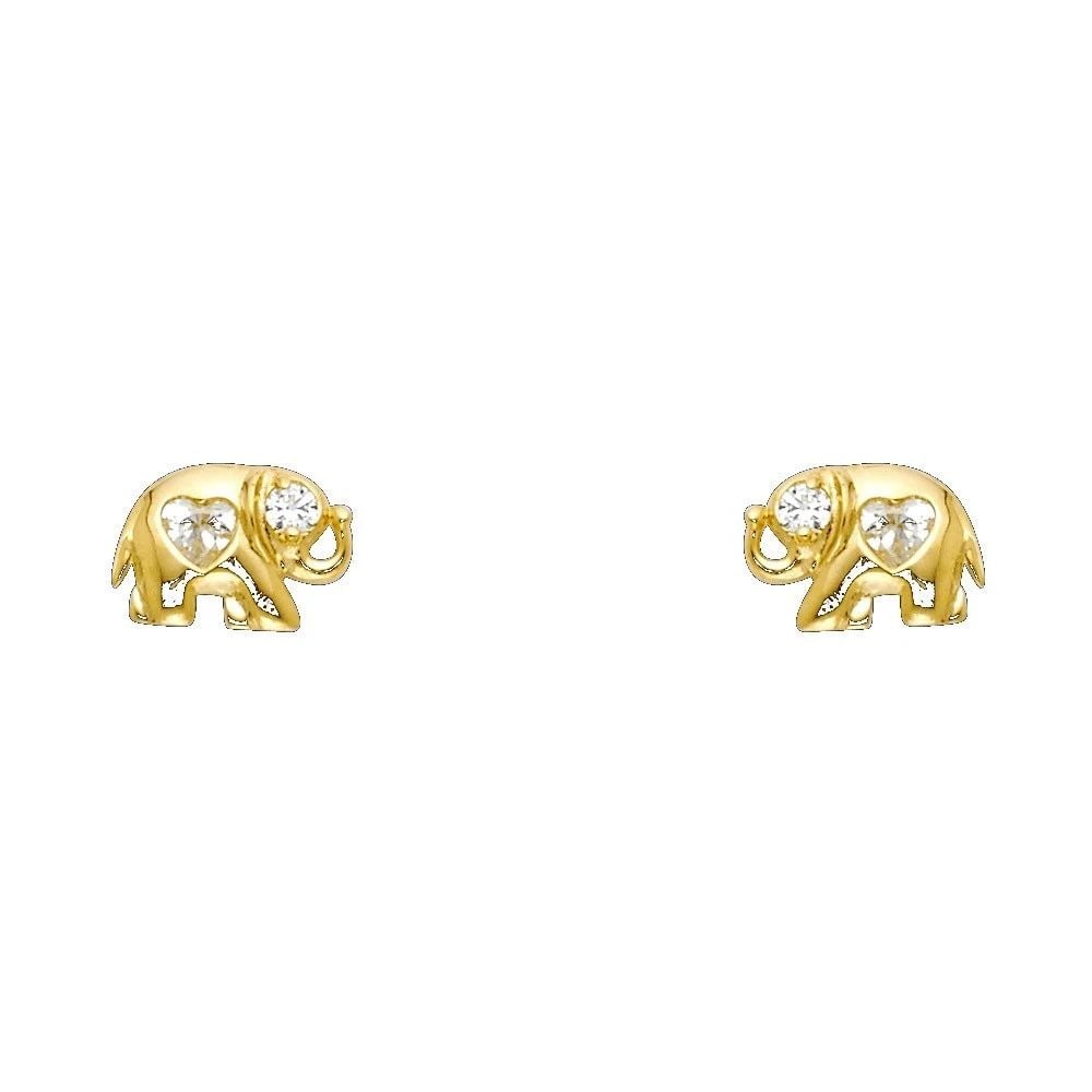 NEW 14K YELLOW GOLD STUD EARRINGS: NEW 14K YELLOW GOLD STUD EARRINGS STUD EARRINGS NEW 14K YELLOW GOLD