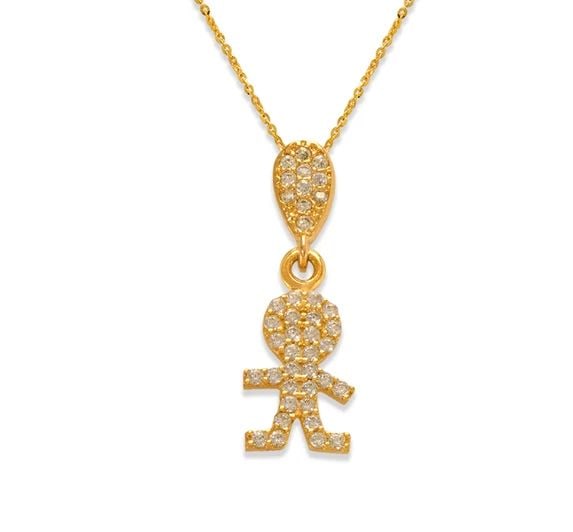 NEW 14K YELLOW GOLD FANCY LITTLE BOY PENDANT: NEW 14K YELLOW GOLD FANCY LITTLE BOY PENDANTFANCY LITTLE BOY PENDANTNEW 14KYELLOW GOLDApx. WIDTH: 7.5x12mmApx WEIGHT: 0.8g