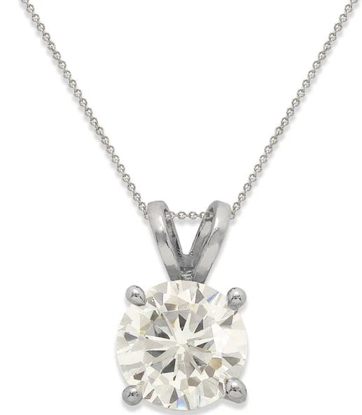 NEW 14K WHITE GOLD 7MM PENDANT: NEW 14K WHITE GOLD 7MM PENDANT7MM PENDANTNEW 14KWHITE GOLDApx. WIDTH: 7mmApx WEIGHT: 0.8g