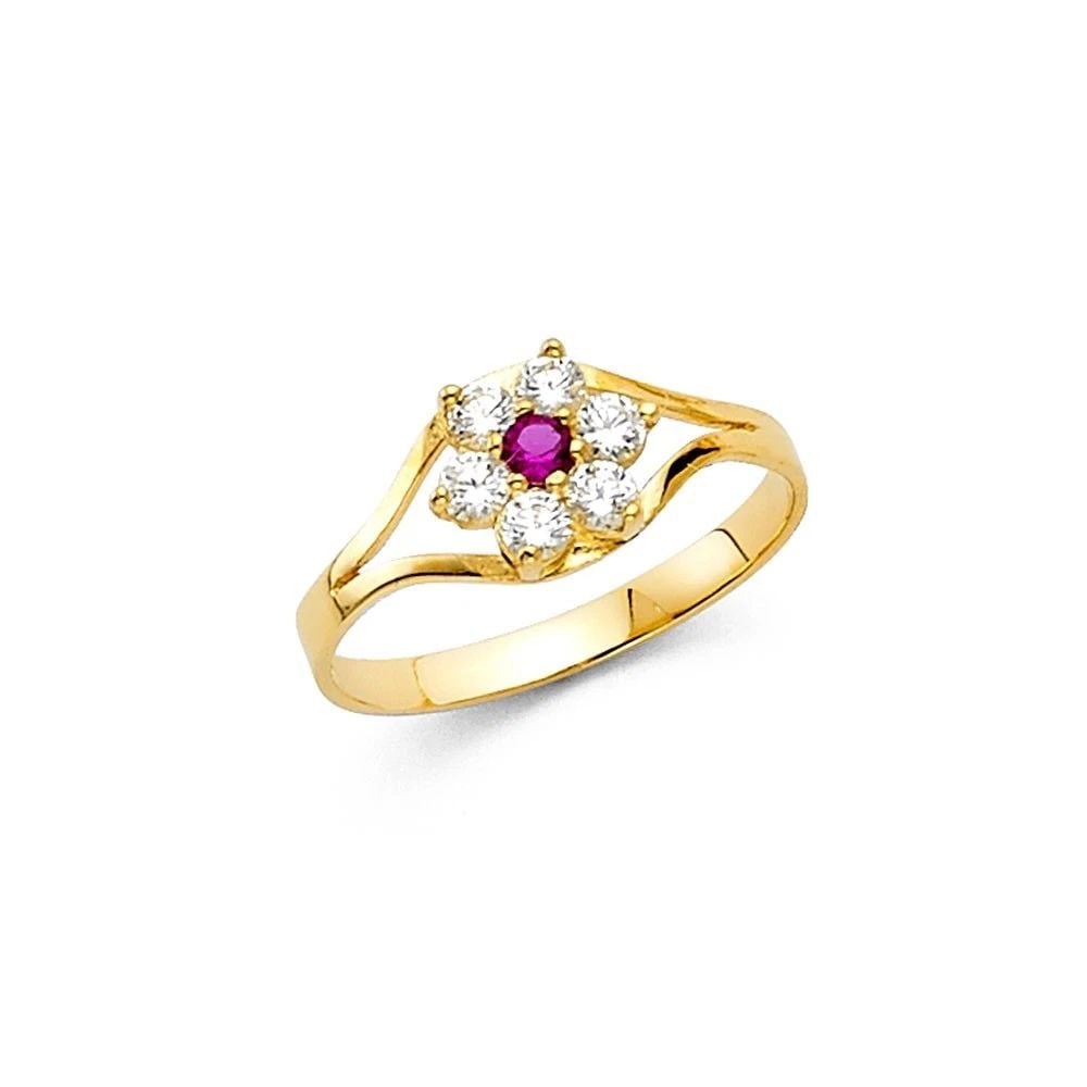 NEW 14K YELLOW GOLD KIDS RING: NEW 14K YELLOW GOLD KIDS RINGKIDS RINGNEW 14KYELLOW GOLDWIDTH: 6 mmApx. WEIGHT: 0.7g
