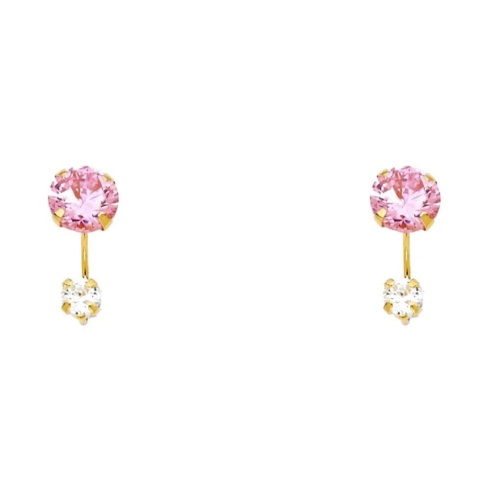 NEW 14K YELLOW GOLD STUD EARRINGS: NEW 14K YELLOW GOLD STUD EARRINGSSTUD EARRINGSNEW 14KYELLOW GOLD