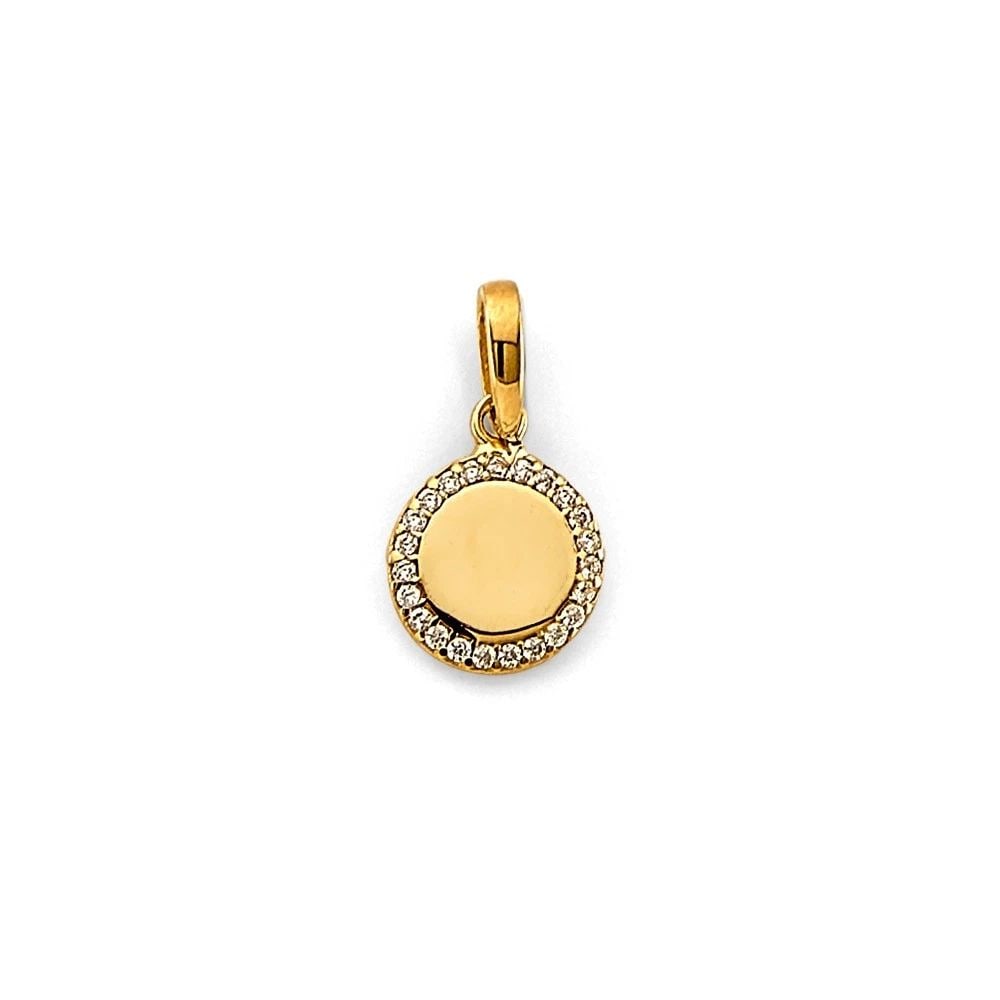 NEW 14K YELLOW GOLD ENGRAVABLE PLAIN PENDANT: NEW 14K YELLOW GOLD ENGRAVABLE PLAIN PENDANTENGRAVABLE PLAIN PENDANTNEW 14KYELLOW GOLDHeight : 15 mmWidth : 8 mmApx. WEIGHT : 0.7g