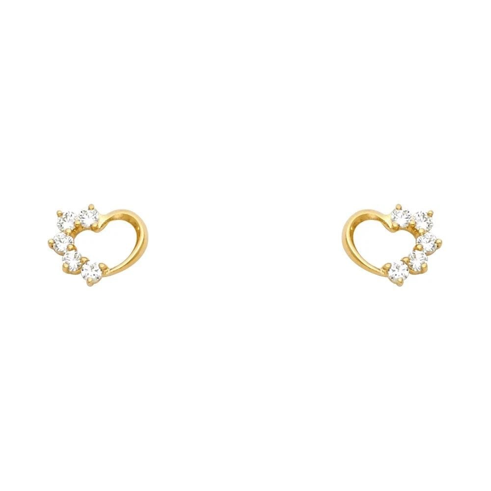 NEW 14K YELLOW GOLD STUD EARRINGS: NEW 14K YELLOW GOLD STUD EARRINGSSTUD EARRINGSNEW 14KYELLOW GOLD