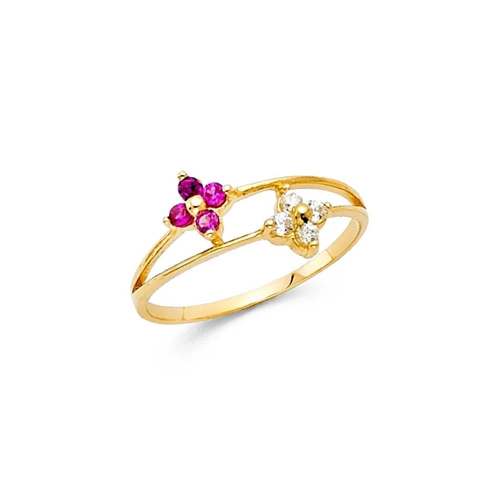 NEW 14K YELLOW GOLD KIDS RING: NEW 14K YELLOW GOLD KIDS RINGKIDS RINGNEW 14KYELLOW GOLDWIDTH: 6 mmApx. WEIGHT: 0.7g