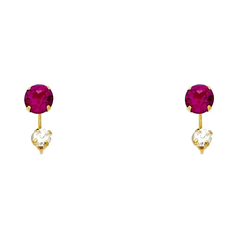 NEW 14K YELLOW GOLD STUD EARRINGS: NEW 14K YELLOW GOLD STUD EARRINGSSTUD EARRINGSNEW 14KYELLOW GOLD