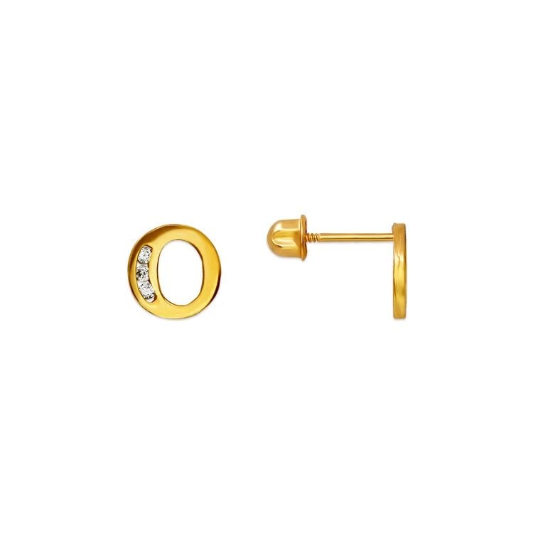 NEW 14K YELLOW GOLD INITIAL "E" STUD EARRINGS: NEW 14K YELLOW GOLD INITIAL "E" STUD EARRINGSINITIAL "E" STUD EARRINGSNEW 14KYELLOW GOLDWidth: Approx. 5x7mmApx WEIGHT: 0.7g
