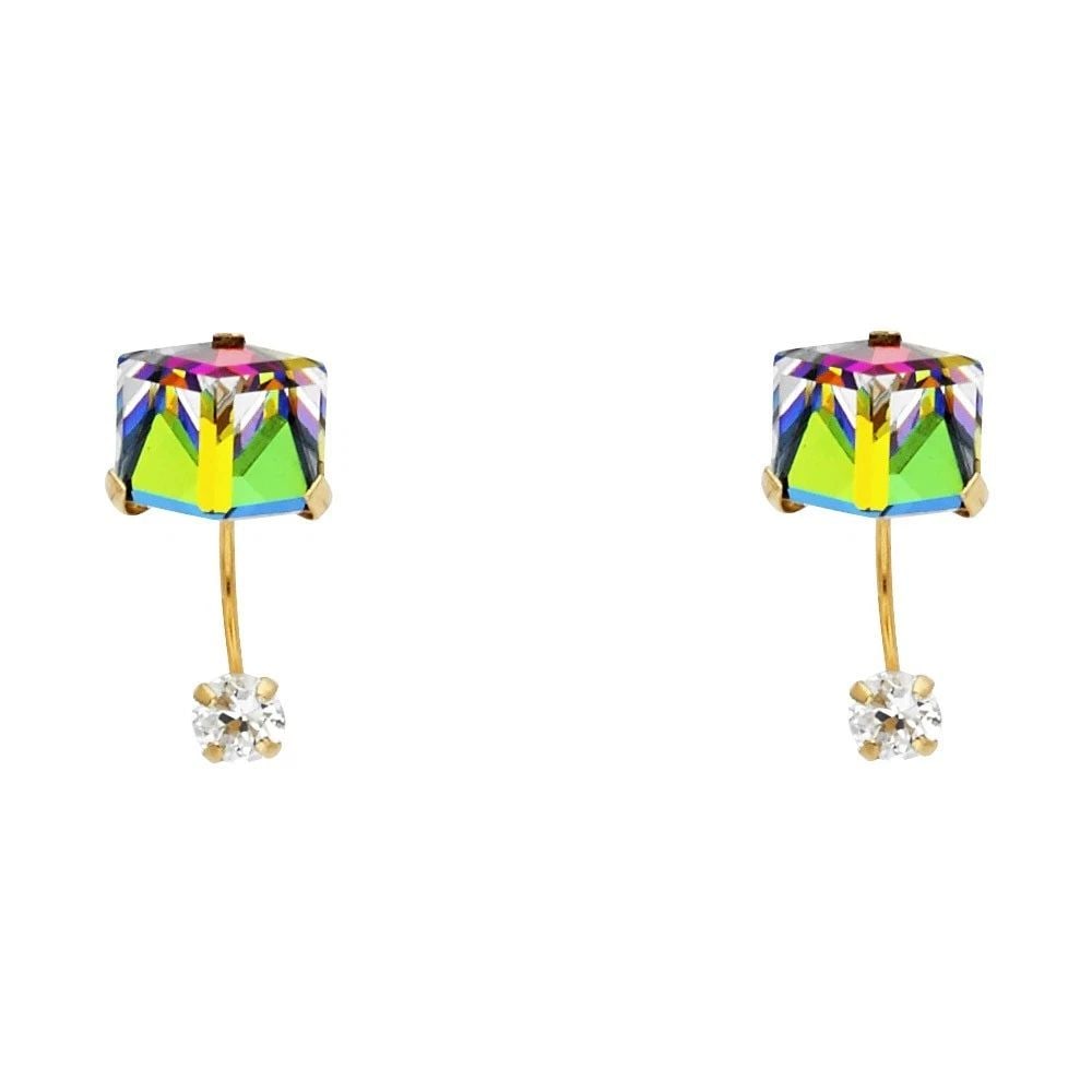 NEW 14K YELLOW GOLD STUD EARRINGS: NEW 14K YELLOW GOLD STUD EARRINGSSTUD EARRINGSNEW 14KYELLOW GOLD