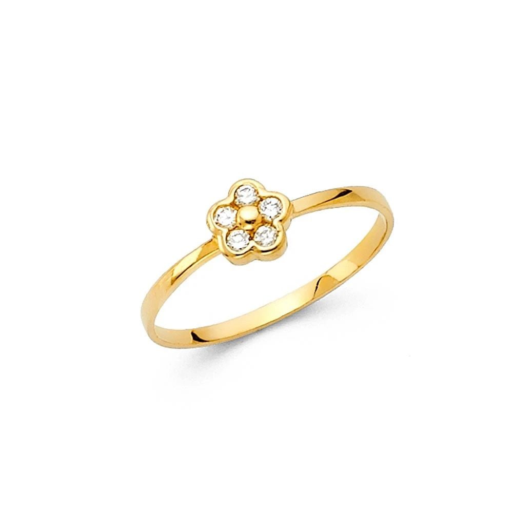 NEW 14K YELLOW GOLD KIDS RING: NEW 14K YELLOW GOLD KIDS RINGKIDS RINGNEW 14KYELLOW GOLDWIDTH: 5 mmApx. WEIGHT: 0.6g