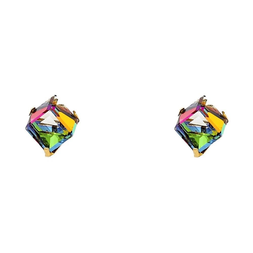 NEW 14K YELLOW GOLD STUD EARRINGS: NEW 14K YELLOW GOLD STUD EARRINGSSTUD EARRINGSNEW 14KYELLOW GOLD