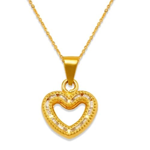 NEW 14K YELLOW GOLD HEART PENDANT: NEW 14K YELLOW GOLD HEART PENDANTHEART PENDANTNEW 14KYELLOW GOLDApx. WIDTH: 10x10mmApx WEIGHT: 0.6g