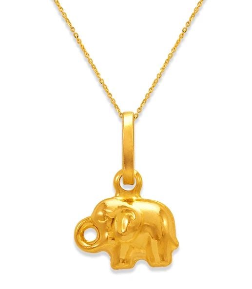 NEW 14K YELLOW GOLD BABY ELEPHANT CHARM PENDANT: NEW 14K YELLOW GOLD BABY ELEPHANT CHARM PENDANTBABY ELEPHANT CHARM PENDANTNEW 14KYELLOW GOLDApx. WIDTH: 9x7mmApx WEIGHT: 0.6g