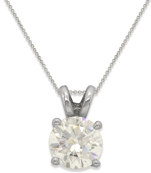 NEW 14K WHITE GOLD 6MM PENDANT: NEW 14K WHITE GOLD 6MM PENDANT6MM PENDANTNEW 14KWHITE GOLDApx. WIDTH: 6mmApx WEIGHT: 0.6g