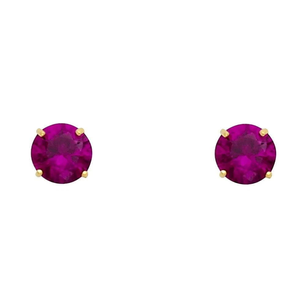 NEW 14K YELLOW GOLD ROUND 5MM STUD EARRINGS: NEW 14K YELLOW GOLD ROUND 5MM STUD EARRINGSROUND 5MM STUD EARRINGSNEW 14KYELLOW GOLD