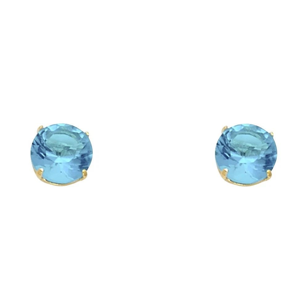 NEW 14K YELLOW GOLD ROUND 5MM STUD EARRINGS: NEW 14K YELLOW GOLD ROUND 5MM STUD EARRINGSROUND 5MM STUD EARRINGSNEW 14KYELLOW GOLD