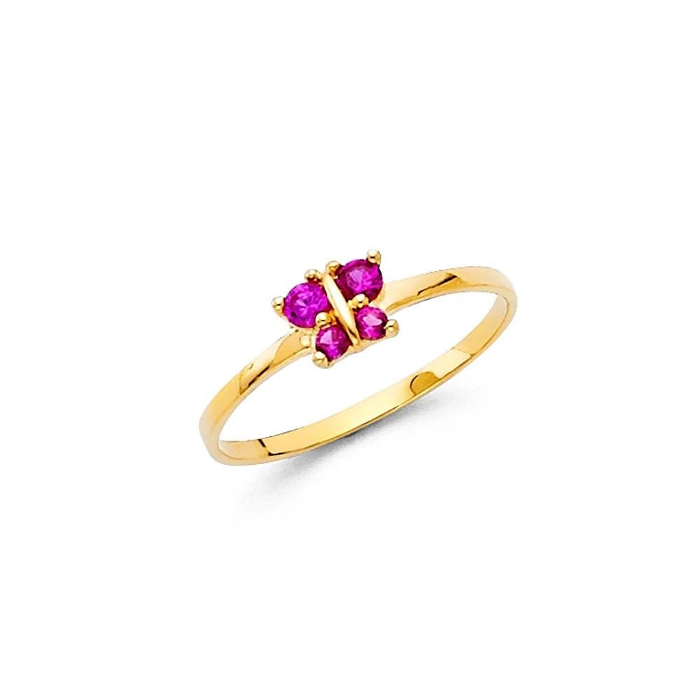 NEW 14K YELLOW GOLD KIDS RING: NEW 14K YELLOW GOLD KIDS RINGKIDS RINGNEW 14KYELLOW GOLDWIDTH: 4 mmApx. WEIGHT: 0.5g
