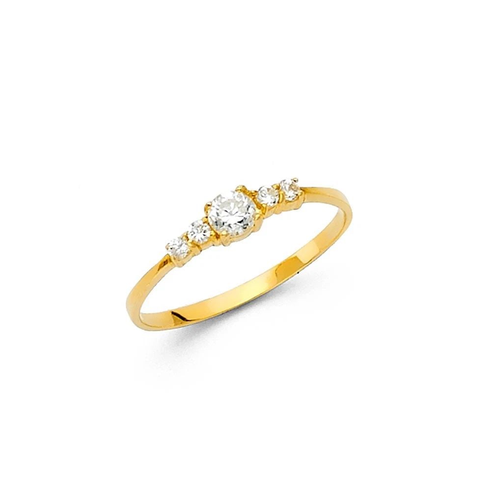 NEW 14K YELLOW GOLD KIDS RING: NEW 14K YELLOW GOLD KIDS RINGKIDS RINGNEW 14KYELLOW GOLDWIDTH: 4 mmApx. WEIGHT: 0.5g
