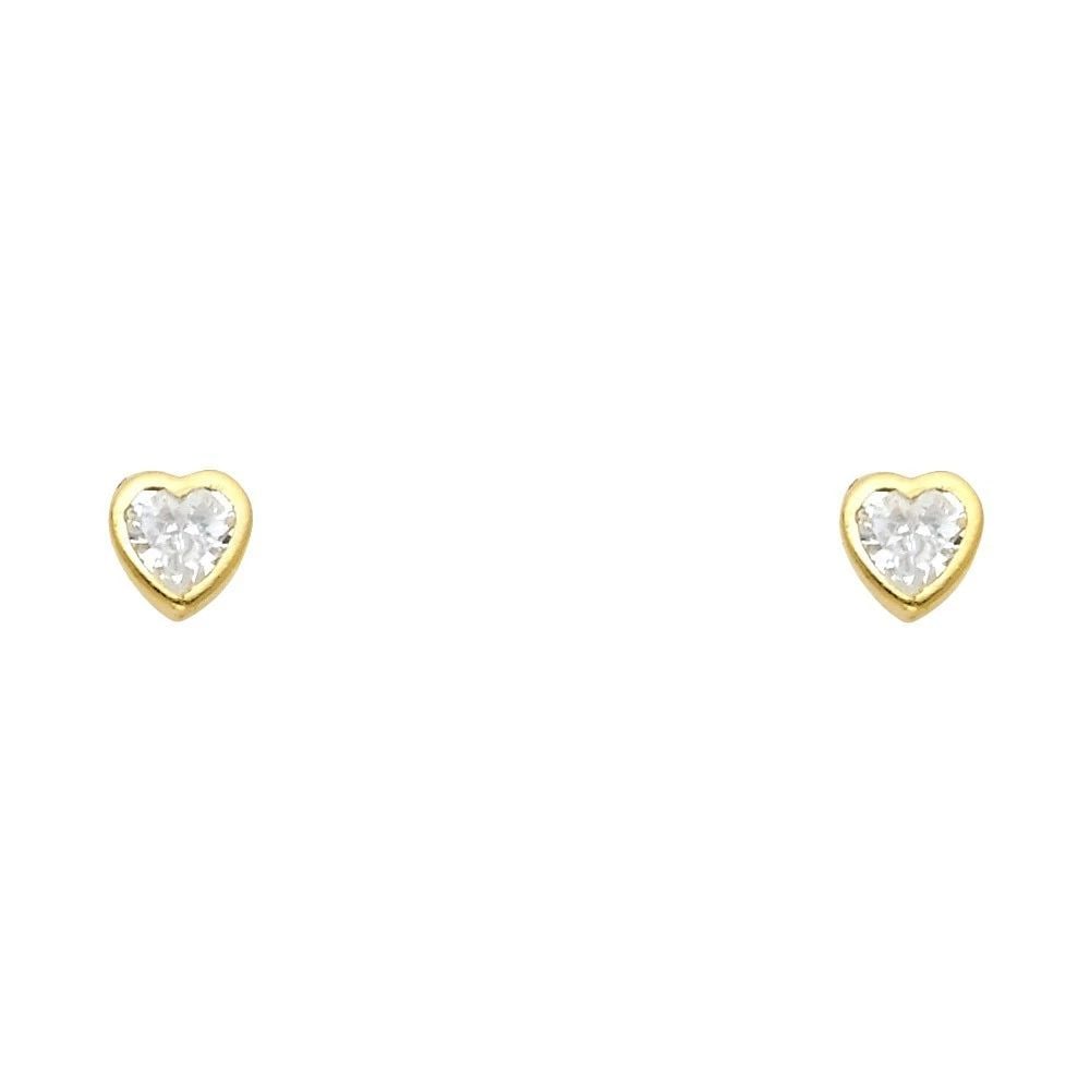 NEW 14K YELLOW GOLD STUD EARRINGS: NEW 14K YELLOW GOLD STUD EARRINGSSTUD EARRINGSNEW 14KYELLOW GOLD