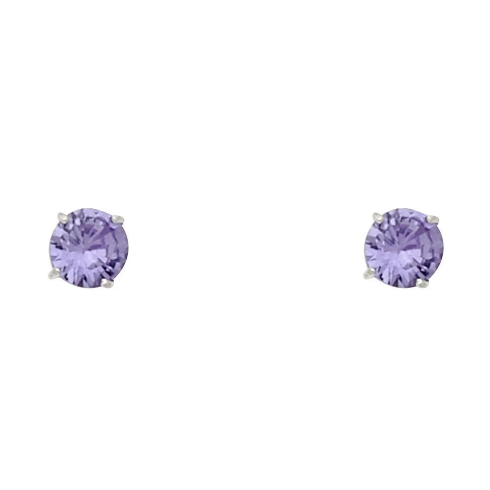 NEW 14K WHITE GOLD ROUND 4MM STUD EARRINGS: NEW 14K WHITE GOLD ROUND 4MM STUD EARRINGSROUND 4MM STUD EARRINGSNEW 14KWHITE GOLD