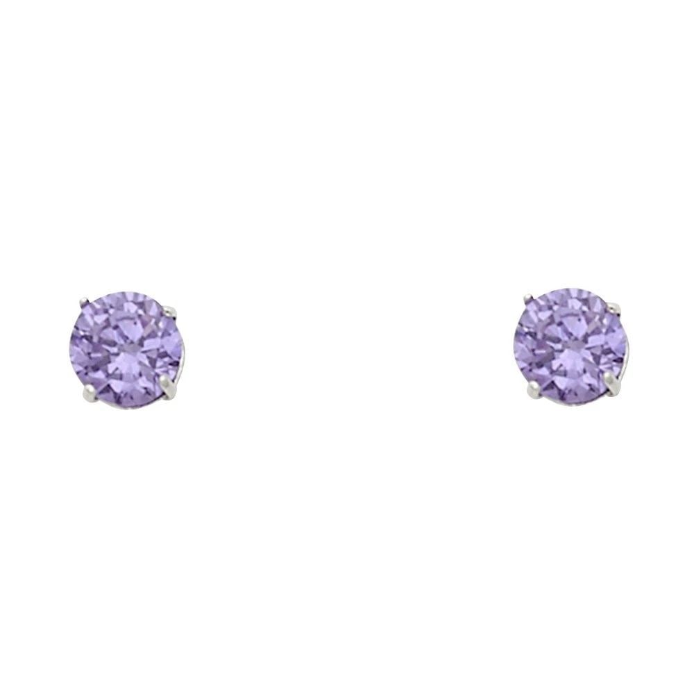 NEW 14K WHITE GOLD ROUND 4MM STUD EARRINGS: NEW 14K WHITE GOLD ROUND 4MM STUD EARRINGSROUND 4MM STUD EARRINGSNEW 14KWHITE GOLD