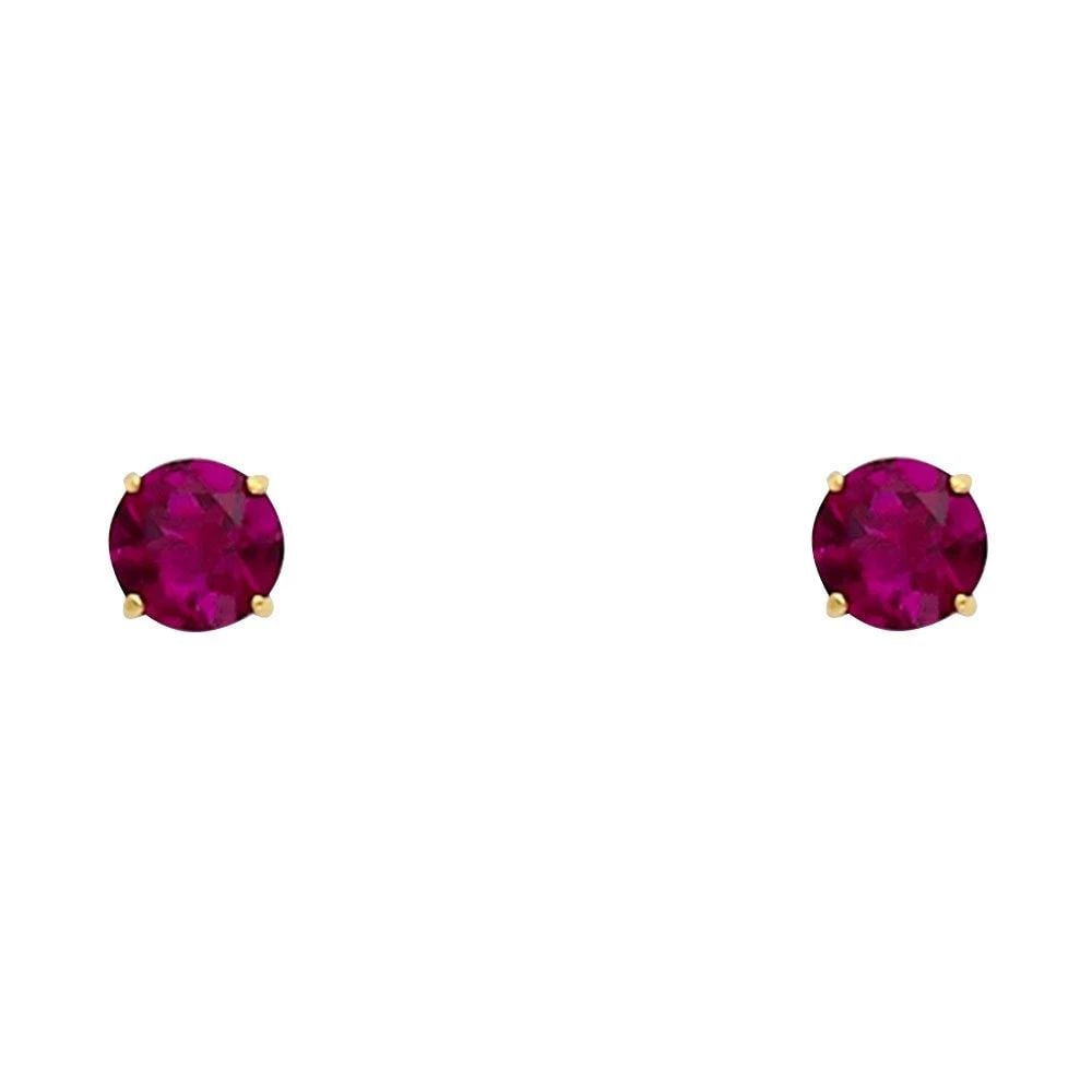 NEW 14K YELLOW GOLD ROUND 4MM STUD EARRINGS: NEW 14K YELLOW GOLD ROUND 4MM STUD EARRINGSROUND 4MM STUD EARRINGSNEW 14KYELLOW GOLD