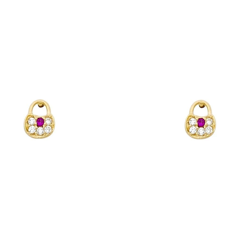 NEW 14K YELLOW GOLD STUD EARRINGS: NEW 14K YELLOW GOLD STUD EARRINGSSTUD EARRINGSNEW 14KYELLOW GOLD