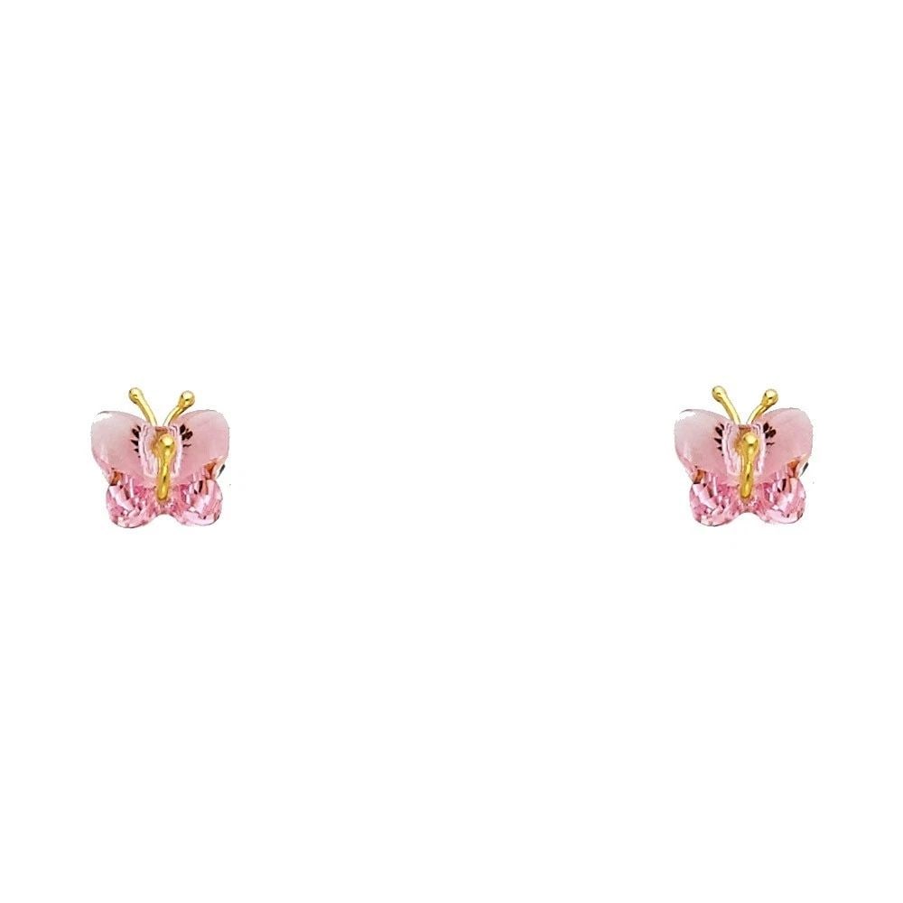 NEW 14K YELLOW GOLD STUD EARRINGS: NEW 14K YELLOW GOLD STUD EARRINGSSTUD EARRINGSNEW 14KYELLOW GOLD