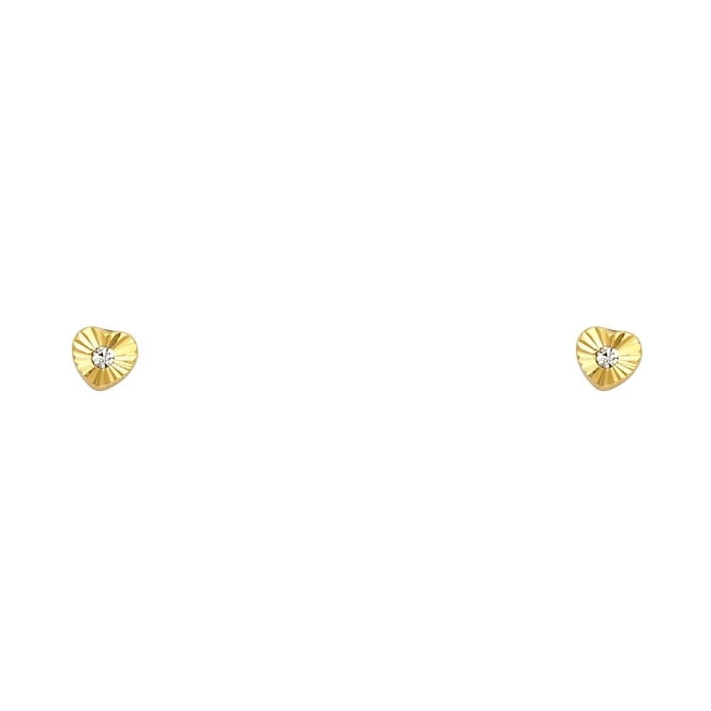 NEW 14K YELLOW GOLD STUD EARRINGS: NEW 14K YELLOW GOLD STUD EARRINGSSTUD EARRINGSNEW 14KYELLOW GOLD