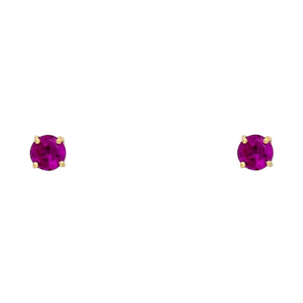 NEW 14K YELLOW GOLD ROUND 3MM STUD EARRINGS: NEW 14K YELLOW GOLD ROUND 3MM STUD EARRINGSROUND 3MM STUD EARRINGSNEW 14KYELLOW GOLD