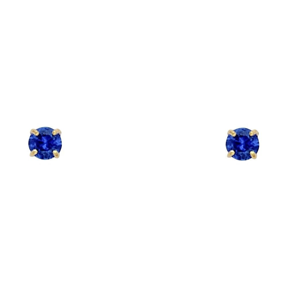 NEW 14K YELLOW GOLD ROUND 3MM STUD EARRINGS: NEW 14K YELLOW GOLD ROUND 3MM STUD EARRINGSROUND 3MM STUD EARRINGSNEW 14KYELLOW GOLD