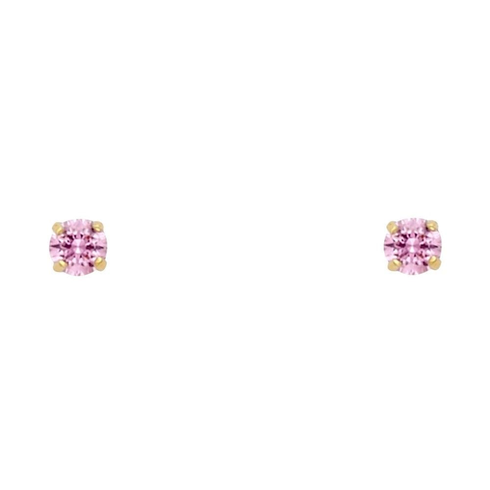 NEW 14K YELLOW GOLD ROUND 3MM STUD EARRINGS: NEW 14K YELLOW GOLD ROUND 3MM STUD EARRINGSROUND 3MM STUD EARRINGSNEW 14KYELLOW GOLD